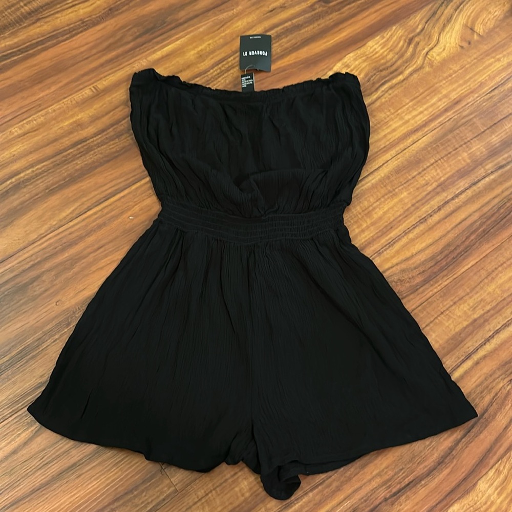 NWT Forever 21 black romper
